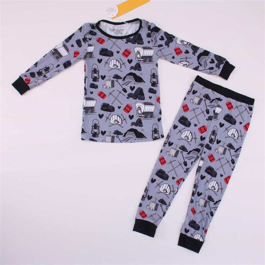 Coal Hearted Two Piece Sleep Set