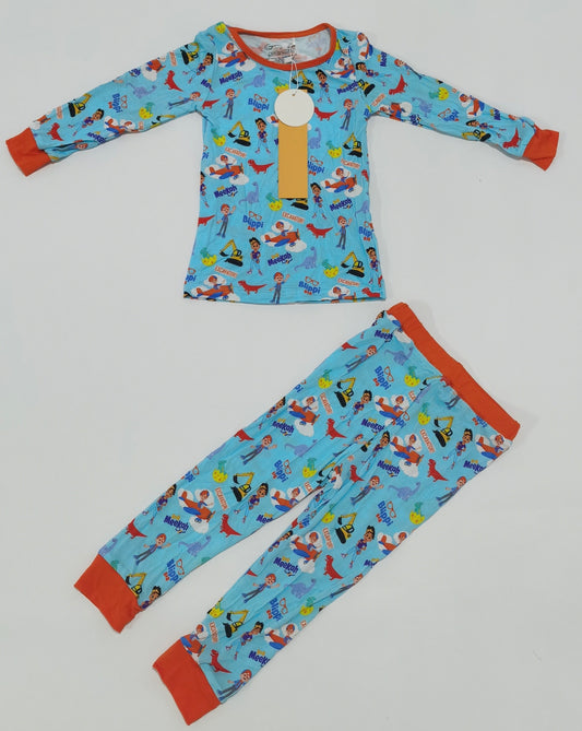 Excavator Two Piece Sleep Set